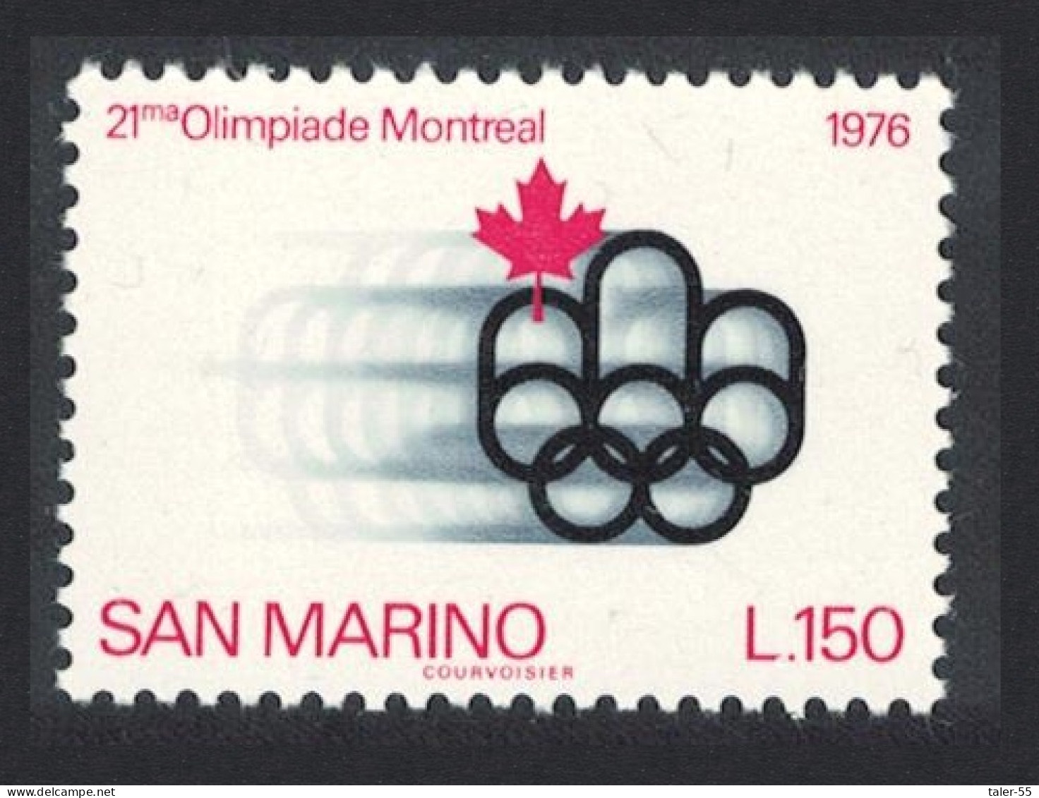 San Marino Olympic Games Montreal 1976 MNH SG#1059 - Nuevos