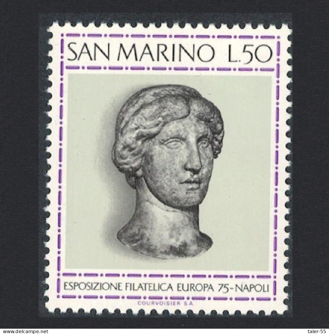 San Marino 15th Europa Stamp Exhibition Naples 1975 MNH SG#1030 - Ongebruikt