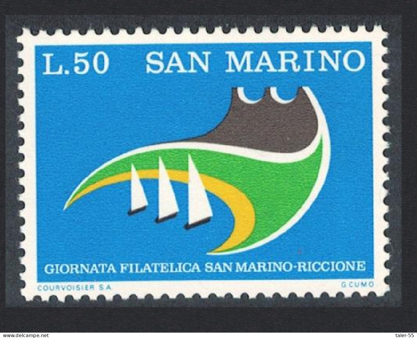 San Marino San Marino-Riccione Stamp Fair 1974 MNH SG#1004 - Ungebraucht