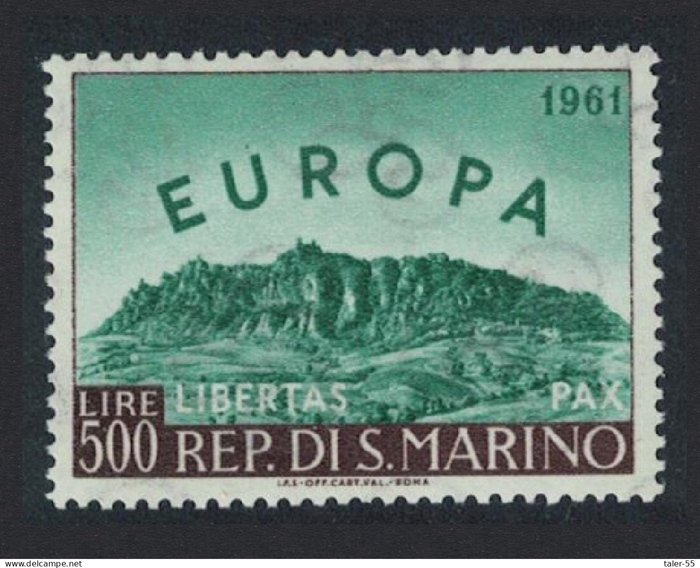San Marino Europe 1961 MNH SG#640 MI#700 - Unused Stamps