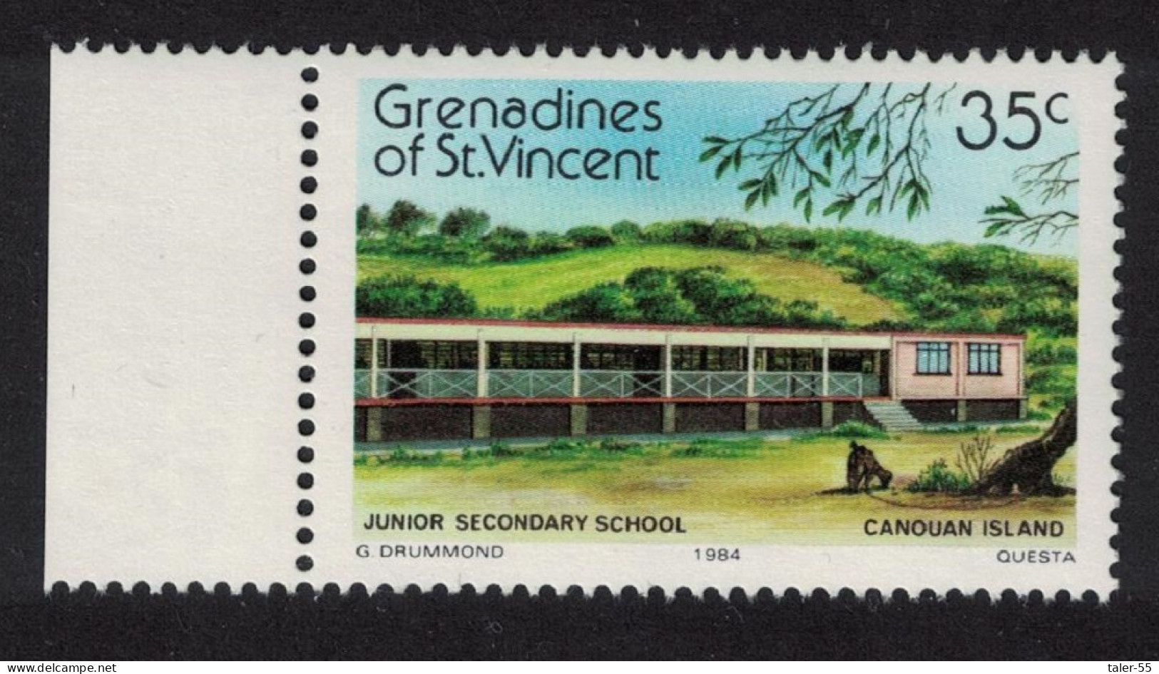 St. Vincent Gren Junior Secondary School Canouan Island 1984 MNH SG#307 - St.Vincent & Grenadines