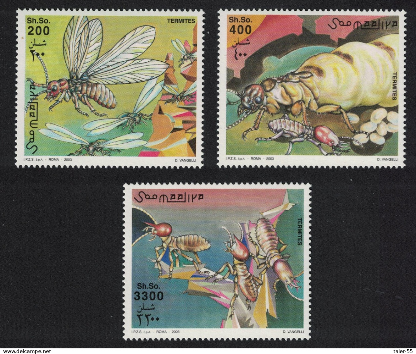 Somalia Termites 3v 2003 MNH - Somalia (1960-...)