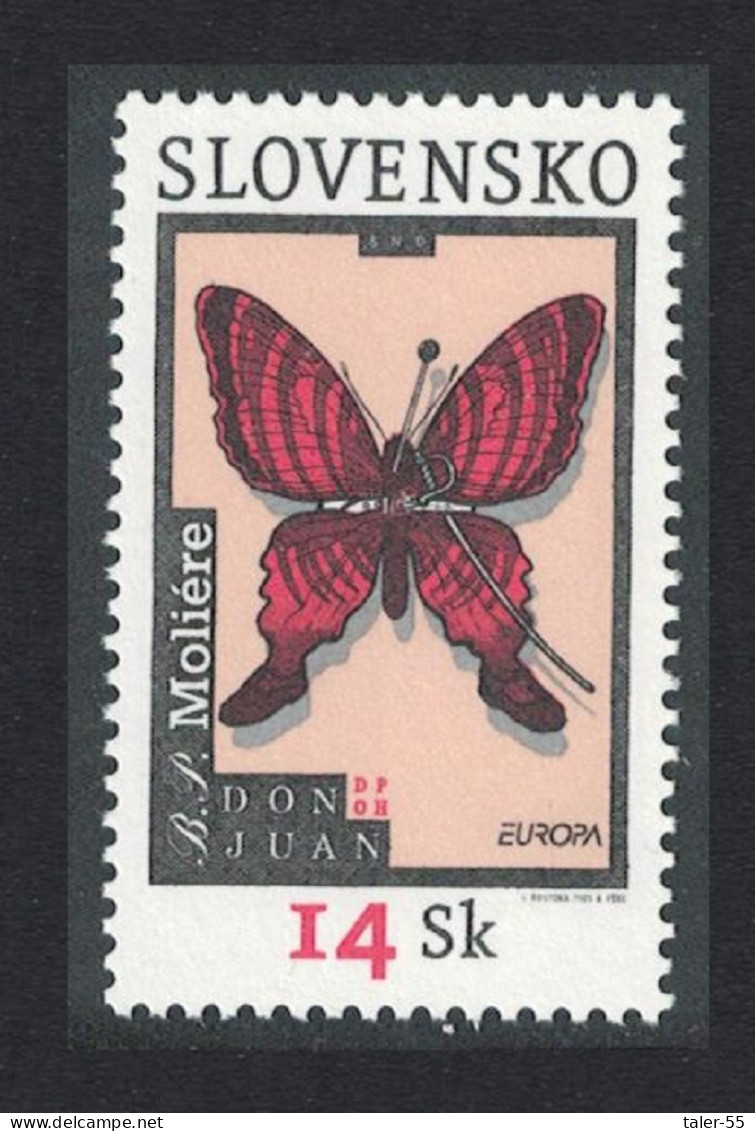 Slovakia Butterfly Moliere Europa CEPT Poster Art 2003 MNH SG#411 - Nuevos