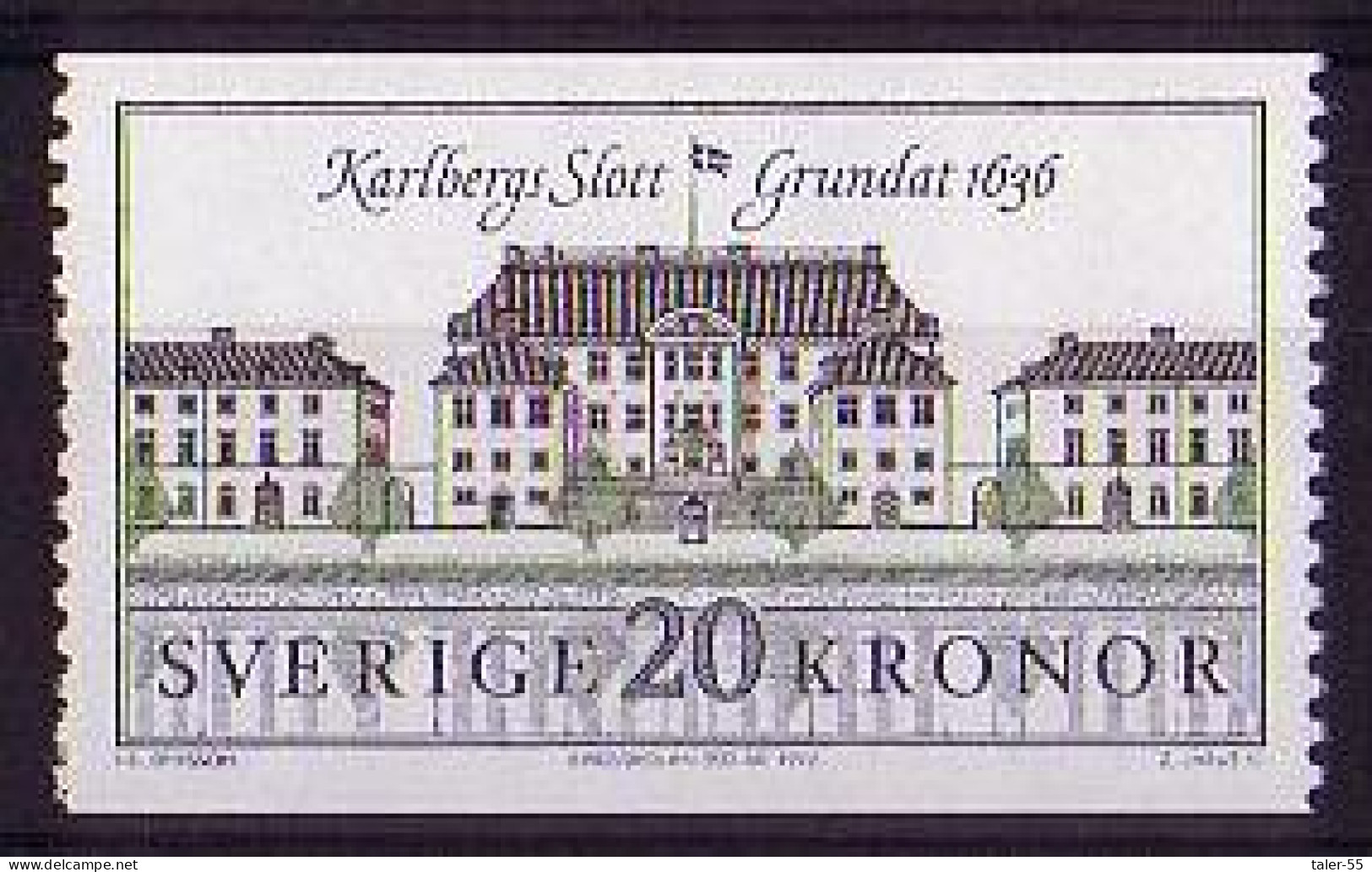 Sweden Karlberg Castle 1992 MNH SG#1639 - Neufs
