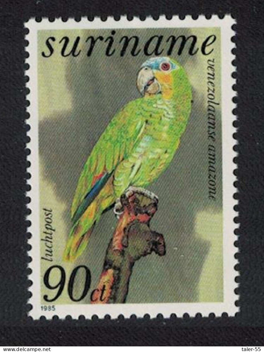 Suriname Orange-winged Amazon Bird 90ct 1985 MNH SG#872a MI#1113 - Suriname