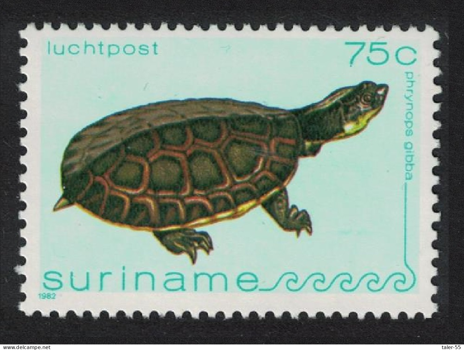 Suriname Turtle 'Phrynops Gibba' 1982 MNH SG#1070 - Suriname