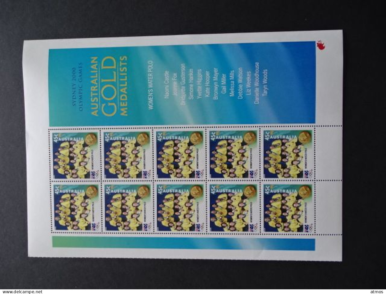 Australia MNH Michel Nr 1982 Sheet Of 10 From 2000 QLD - Mint Stamps