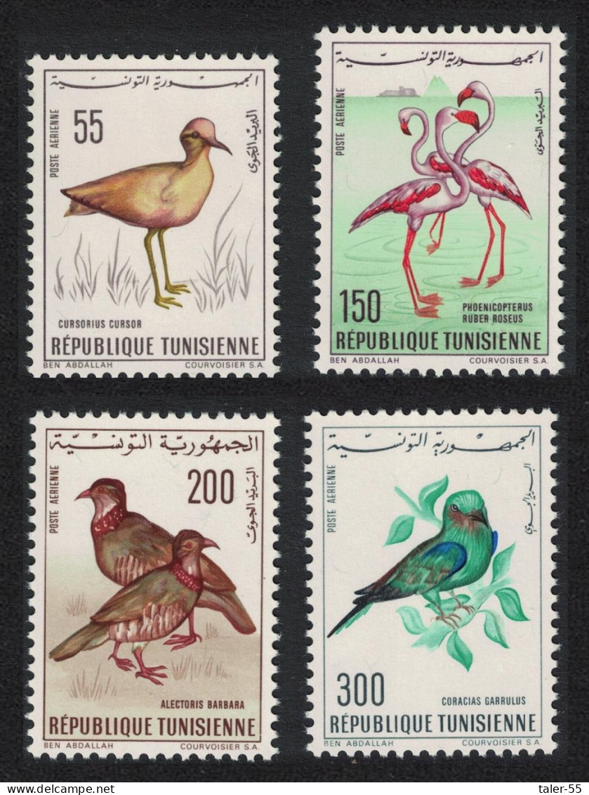 Tunisia Tunisian Birds 4v 1966 MNH SG#602-607 - Tunisia (1956-...)