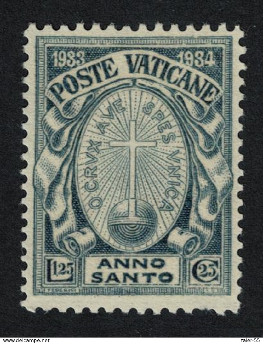 Vatican Holy Year 1l.25+25c 1933 MH SG#18 - Neufs