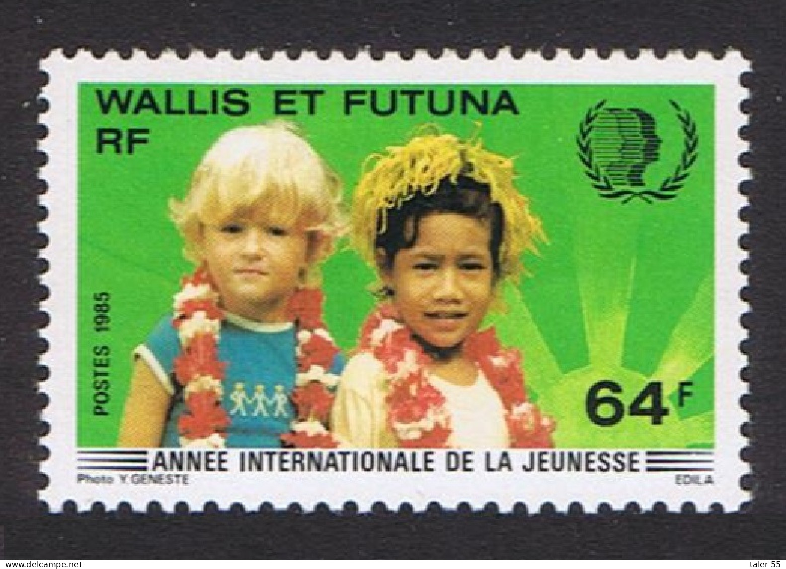 Wallis And Futuna International Youth Year 1985 MNH SG#468 MI#489 Sc#328 - Neufs