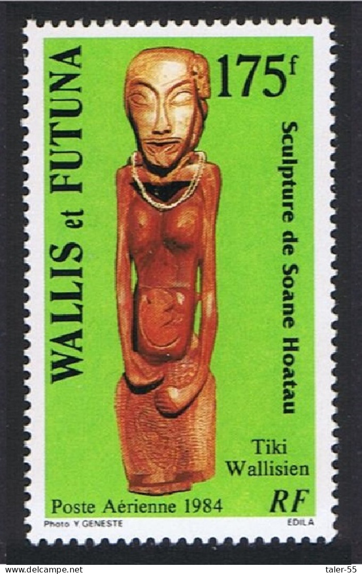 Wallis And Futuna Soane Hoatau Sculpture 1984 MNH SG#451 Sc#C134 - Ongebruikt