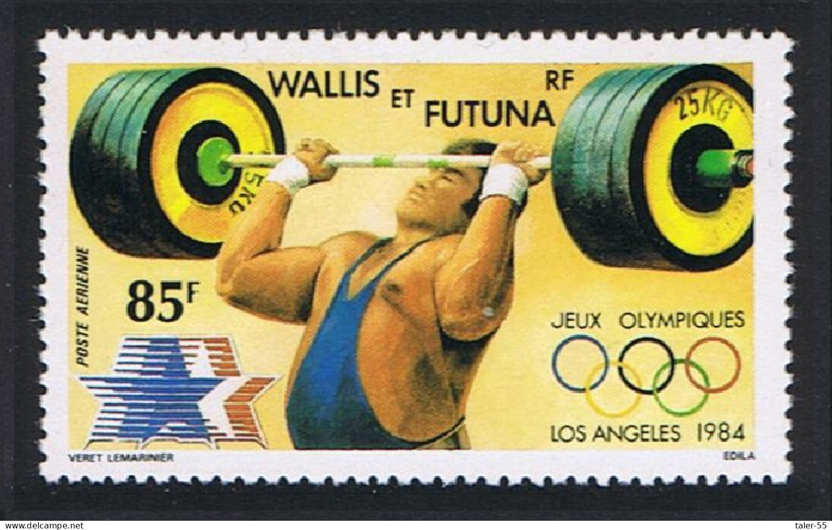 Wallis And Futuna Olympic Games Los Angeles 1984 MNH SG#438 Sc#C130 - Neufs