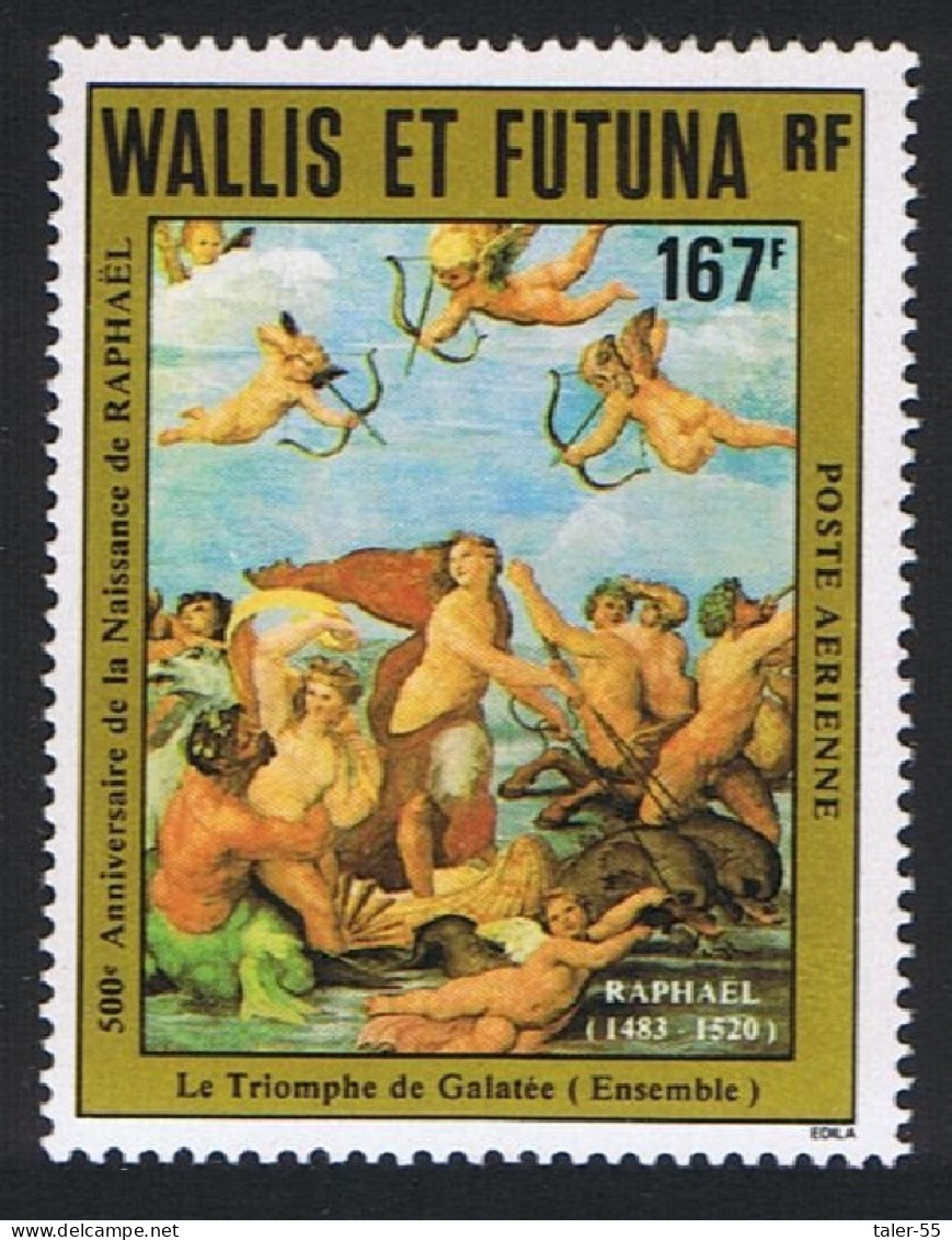 Wallis And Futuna 500th Birth Anniversary Of Raphael 1983 MNH SG#434 Sc#C126 - Unused Stamps