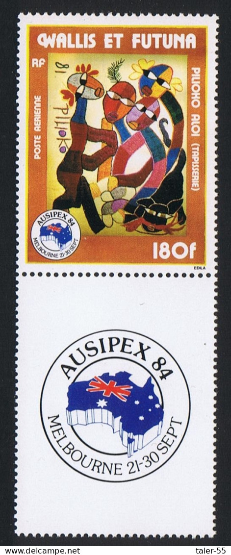 Wallis And Futuna 'Pilioko Aloi' Tapestry With Label 1982 MNH SG#389 Sc#C112 - Unused Stamps