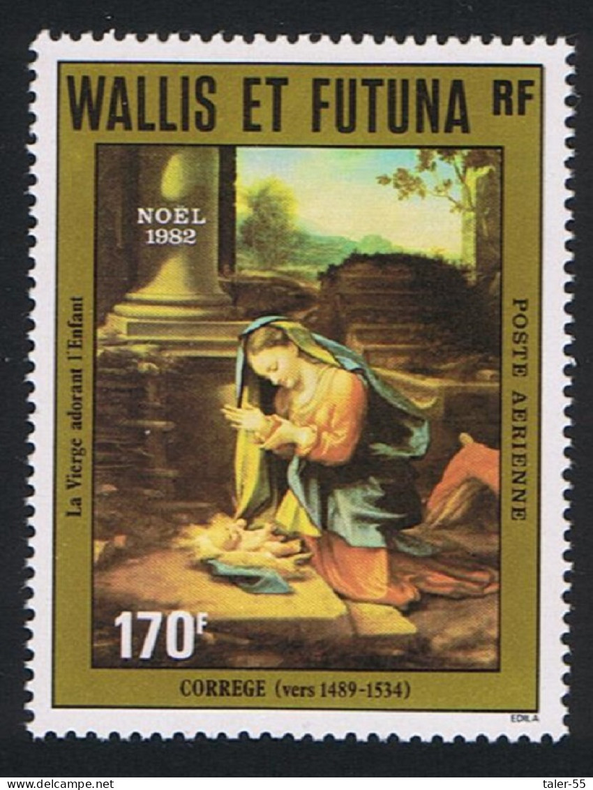 Wallis And Futuna Christmas 1982 MNH SG#416 - Unused Stamps