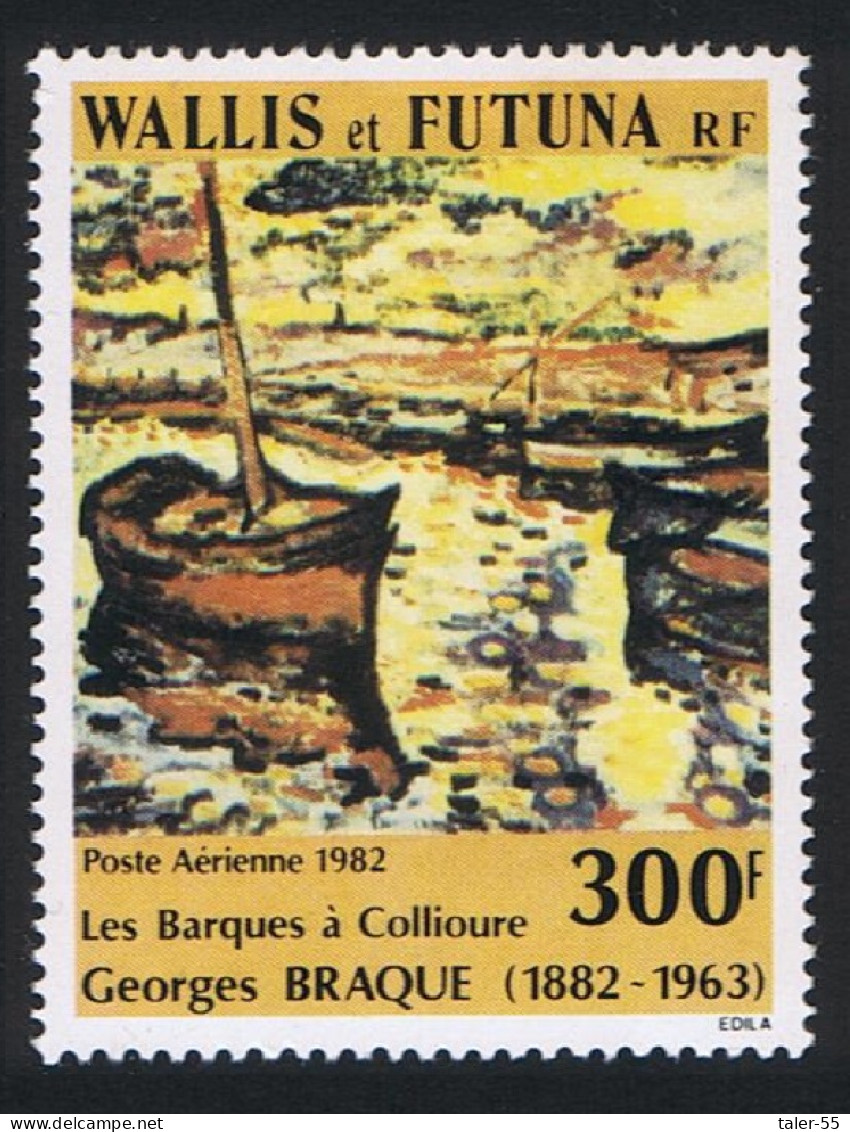 Wallis And Futuna Georges Braque Painter 1982 MNH SG#391 Sc#113 - Unused Stamps