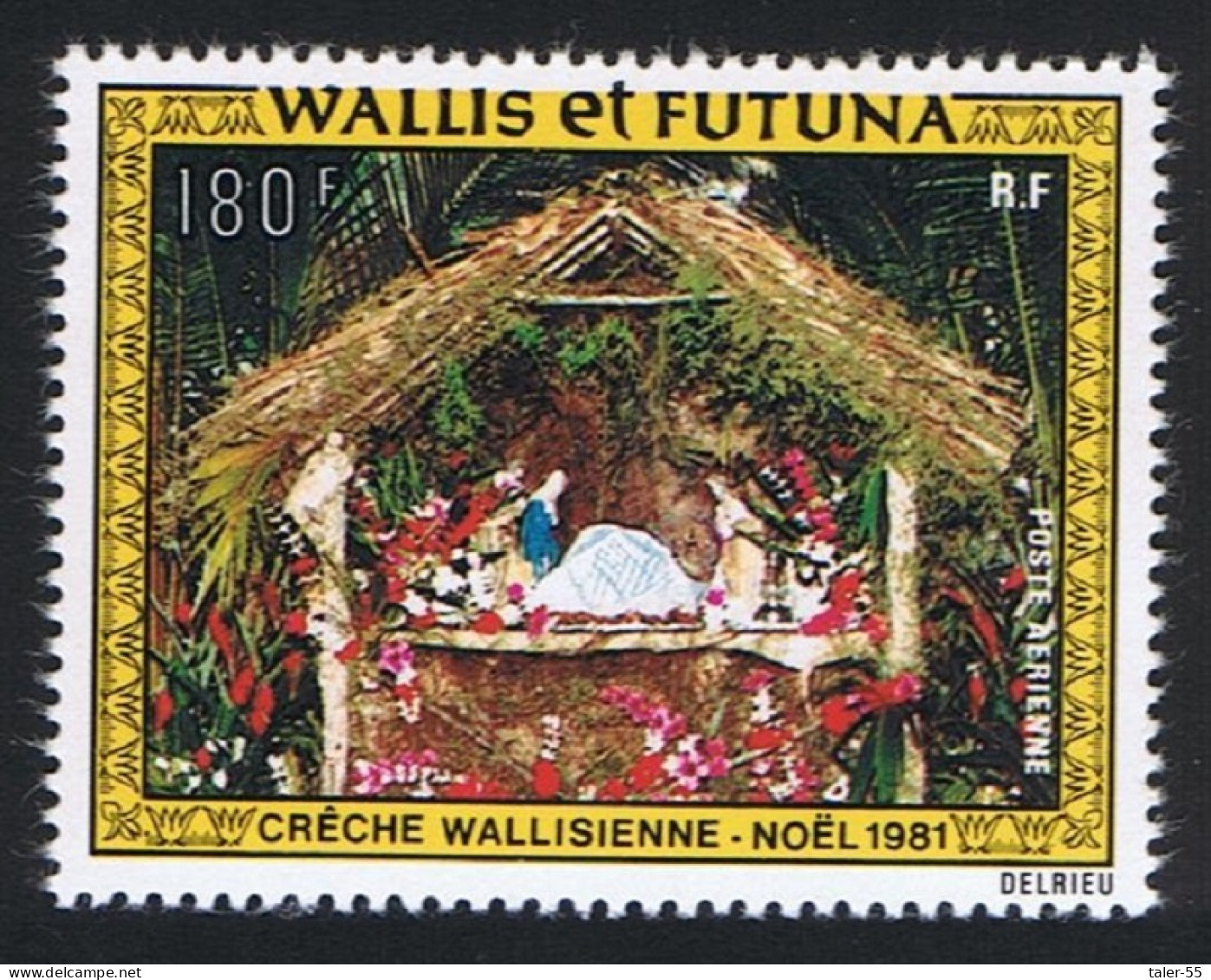 Wallis And Futuna Christmas 1981 MNH SG#388 Sc#C111 - Unused Stamps