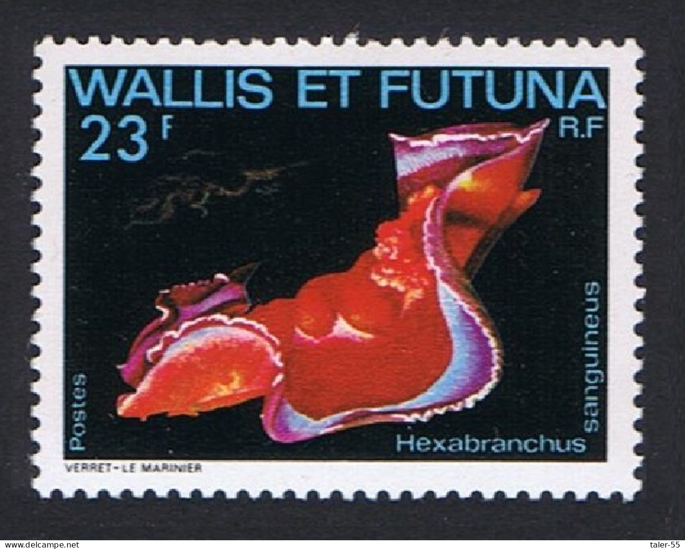 Wallis And Futuna Spanish Dancer South Pacific Fauna 23f 1979 MNH SG#342 Sc#247 - Nuevos