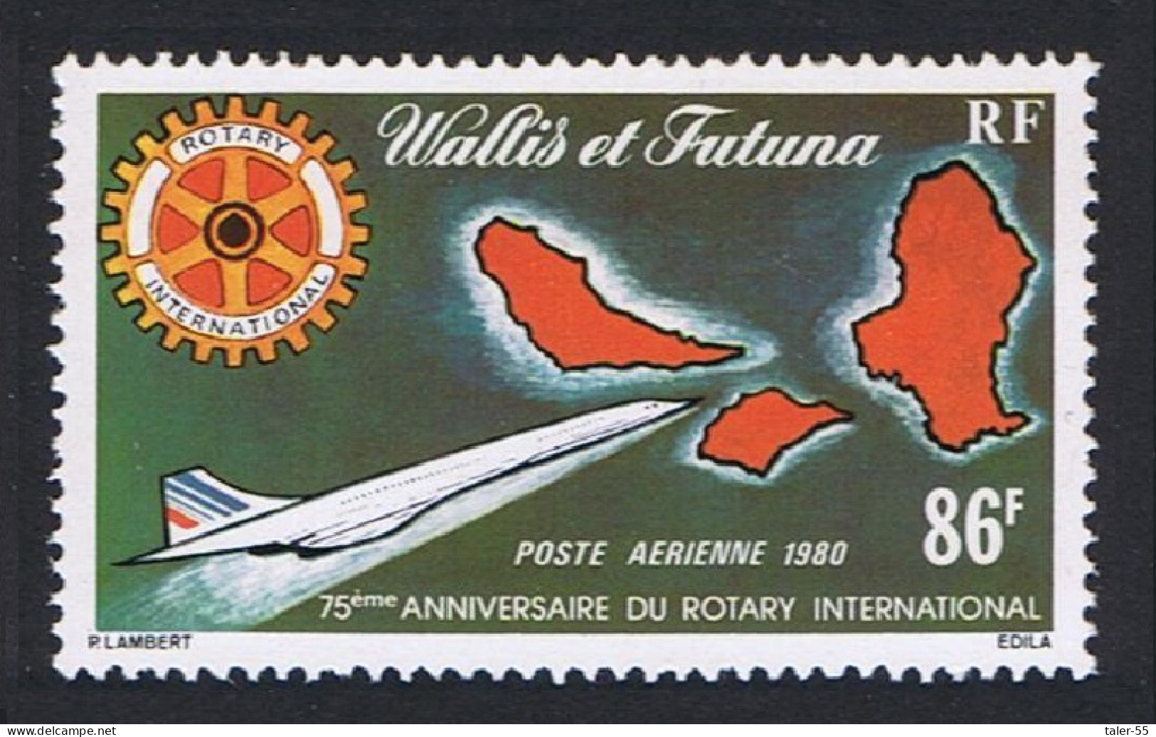 Wallis And Futuna Rotary International 1980 MNH SG#348 Sc#C99 - Ongebruikt