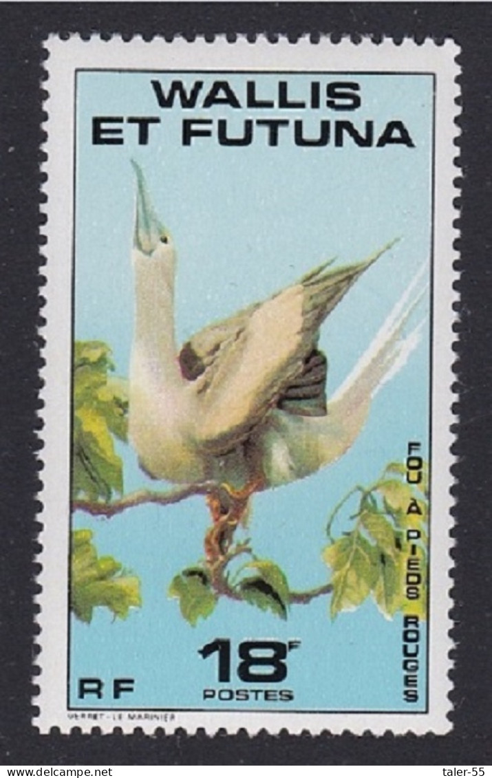Wallis And Futuna Ocean Birds Red-footed Booby 18f 1978 MNH SG#295 Sc#215 - Unused Stamps