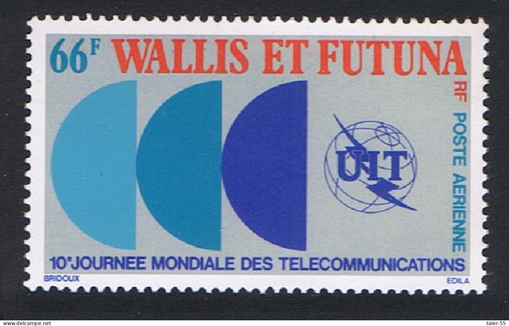 Wallis And Futuna World Telecommunications Day 1978 MNH SG#286 Sc#C82 - Nuevos