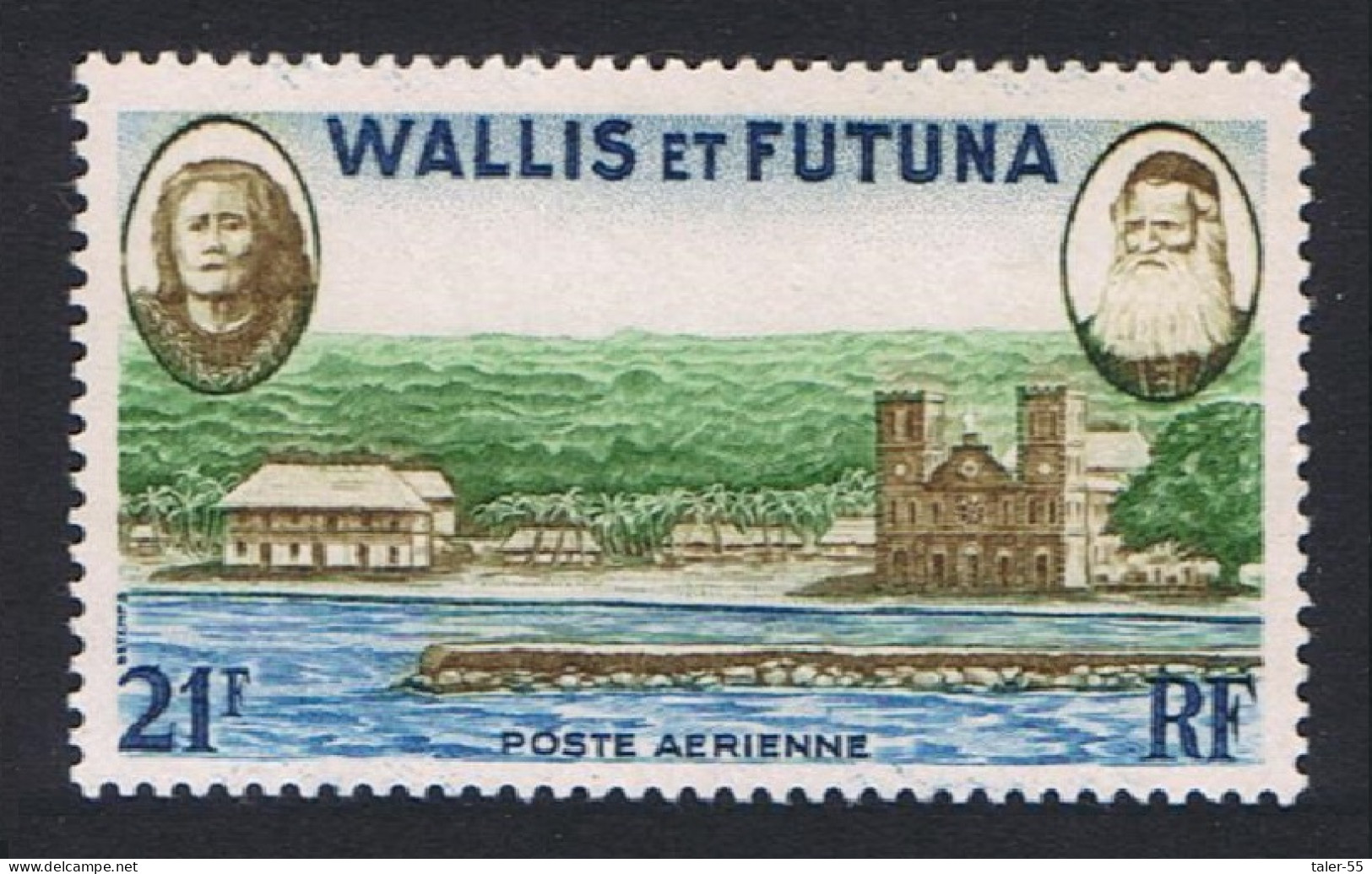 Wallis And Futuna Islands Airmail 21f 1960 MNH SG#168 - Nuovi