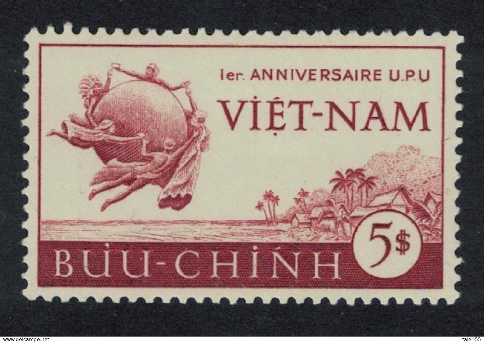 Vietnam Admission Of Vietnam Into UPU 1952 MNH SG#87 - Vietnam