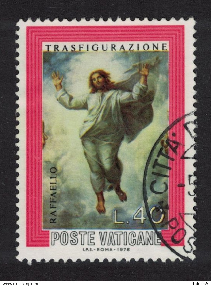 Vatican Raphael 'Christ Transfigured' Painting 1976 Canc SG#660 - Used Stamps