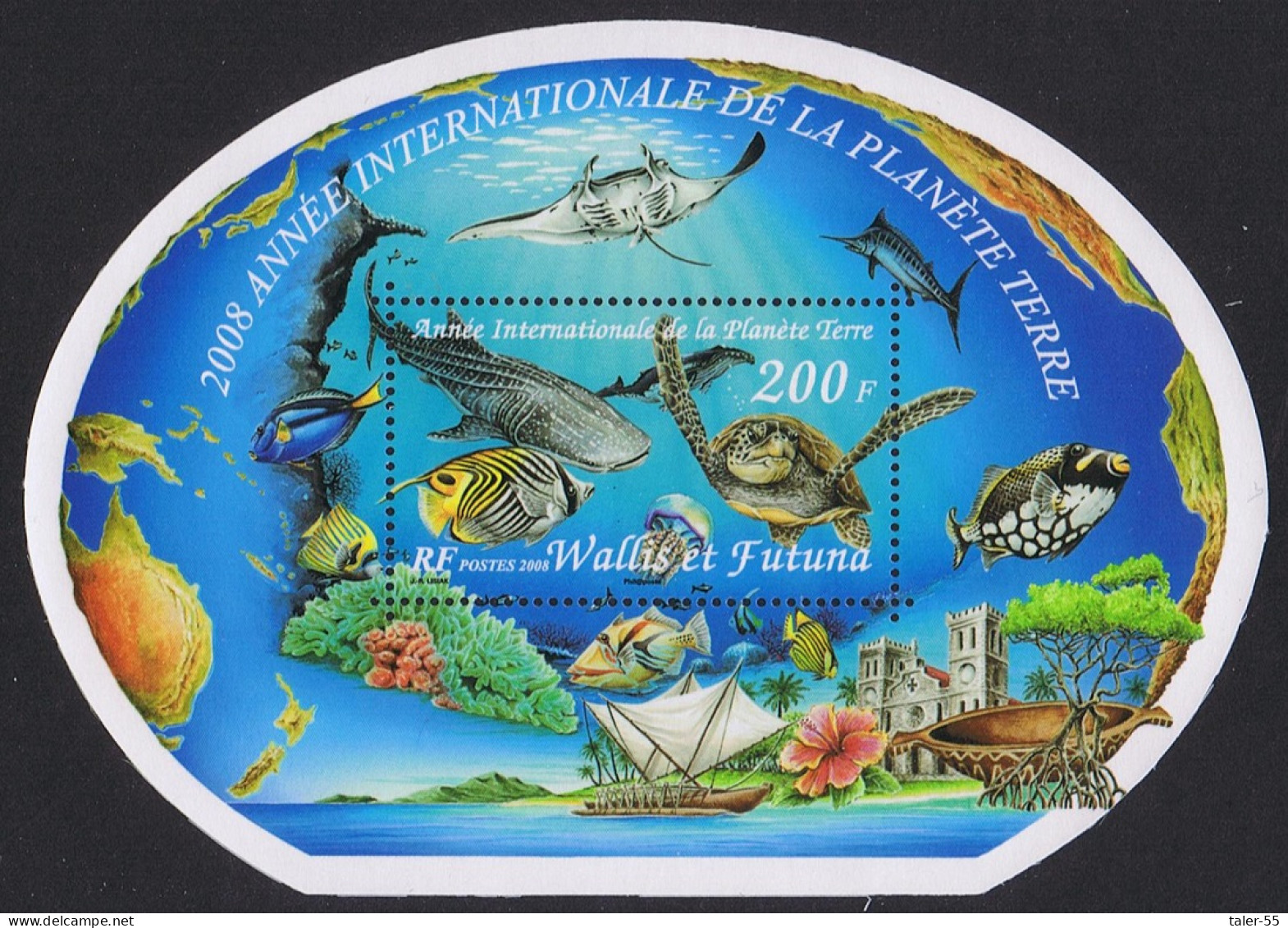 Wallis And Futuna Planet Earth MS 2008 MNH SG#MS935 MI#Block 22 - Nuevos