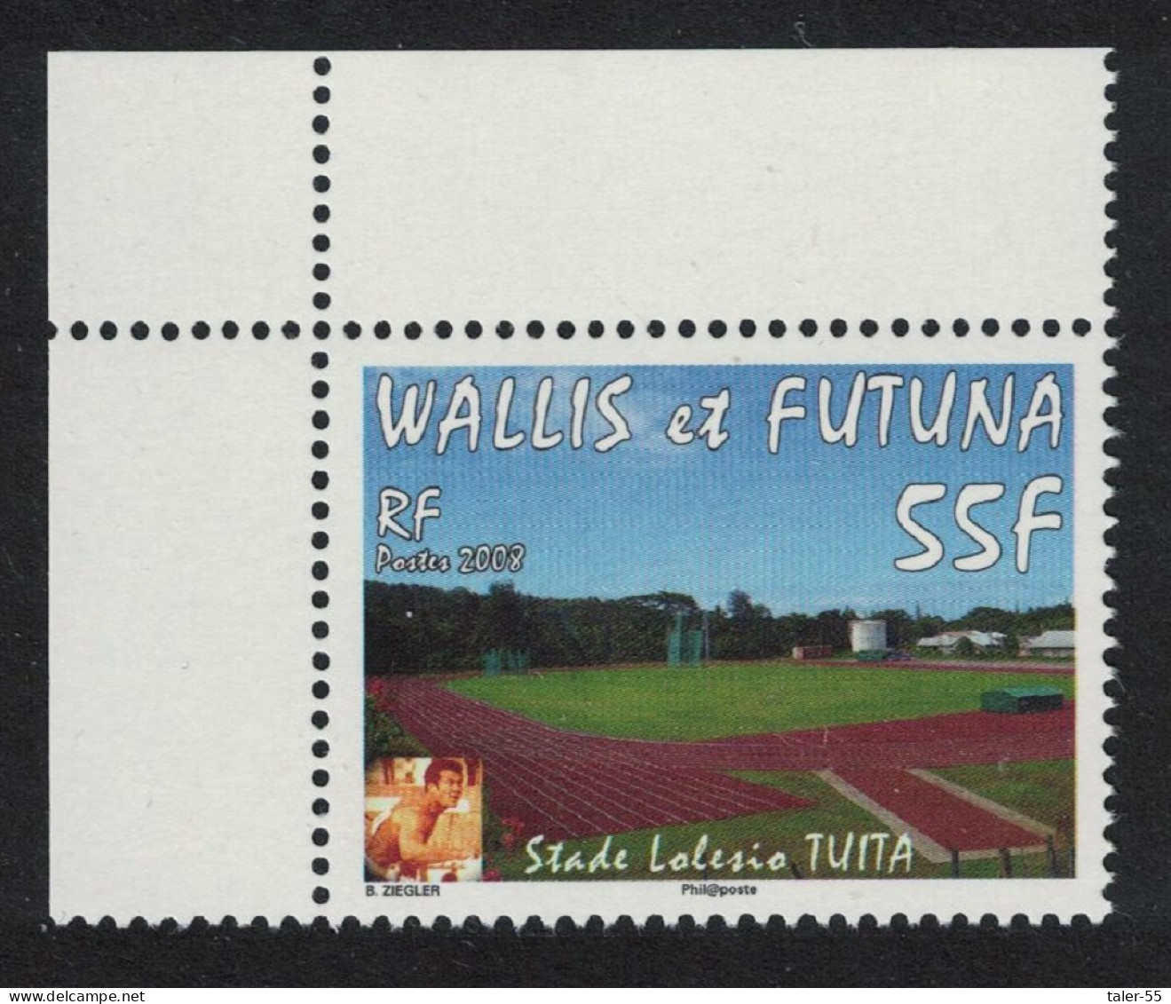 Wallis And Futuna Lolesio Tuita Stadium Sport Corner 2008 MNH SG#946 - Neufs