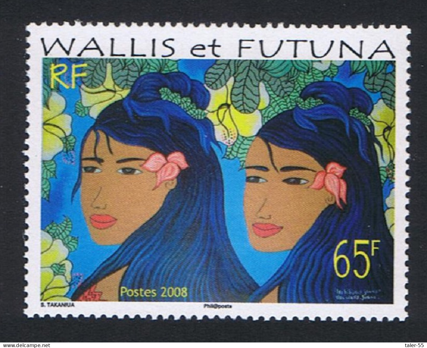 Wallis And Futuna Yellow Hibiscus 2008 MNH SG#929 - Nuovi