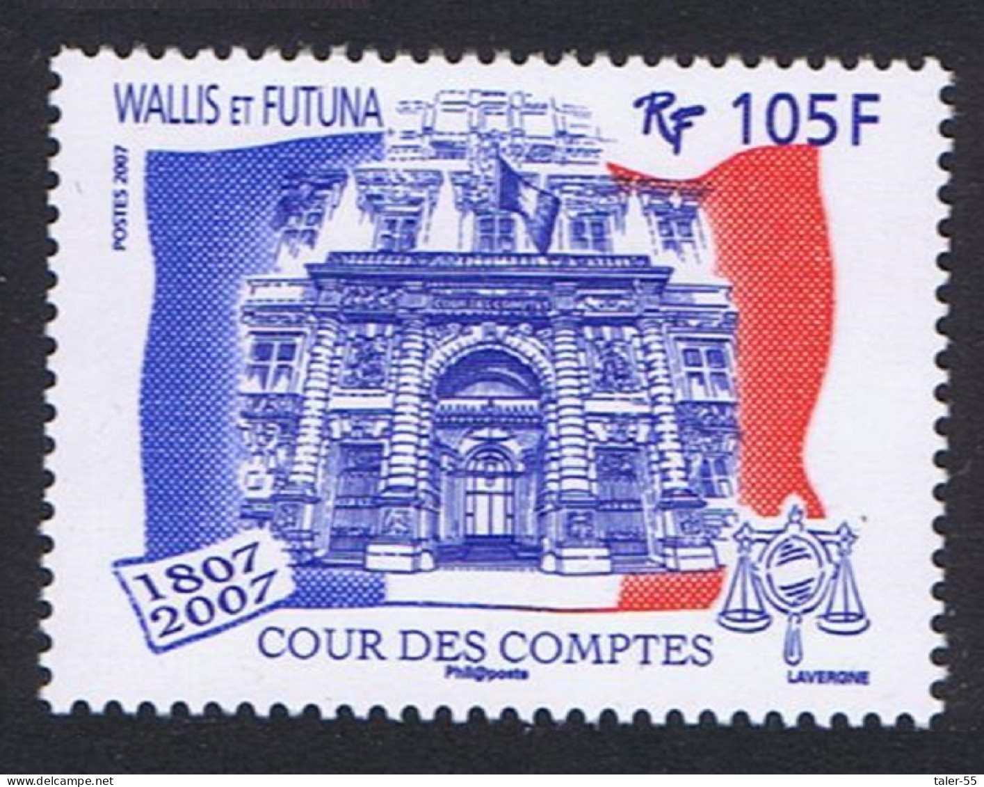 Wallis And Futuna Auditors Courts 2007 MNH SG#910 - Ongebruikt