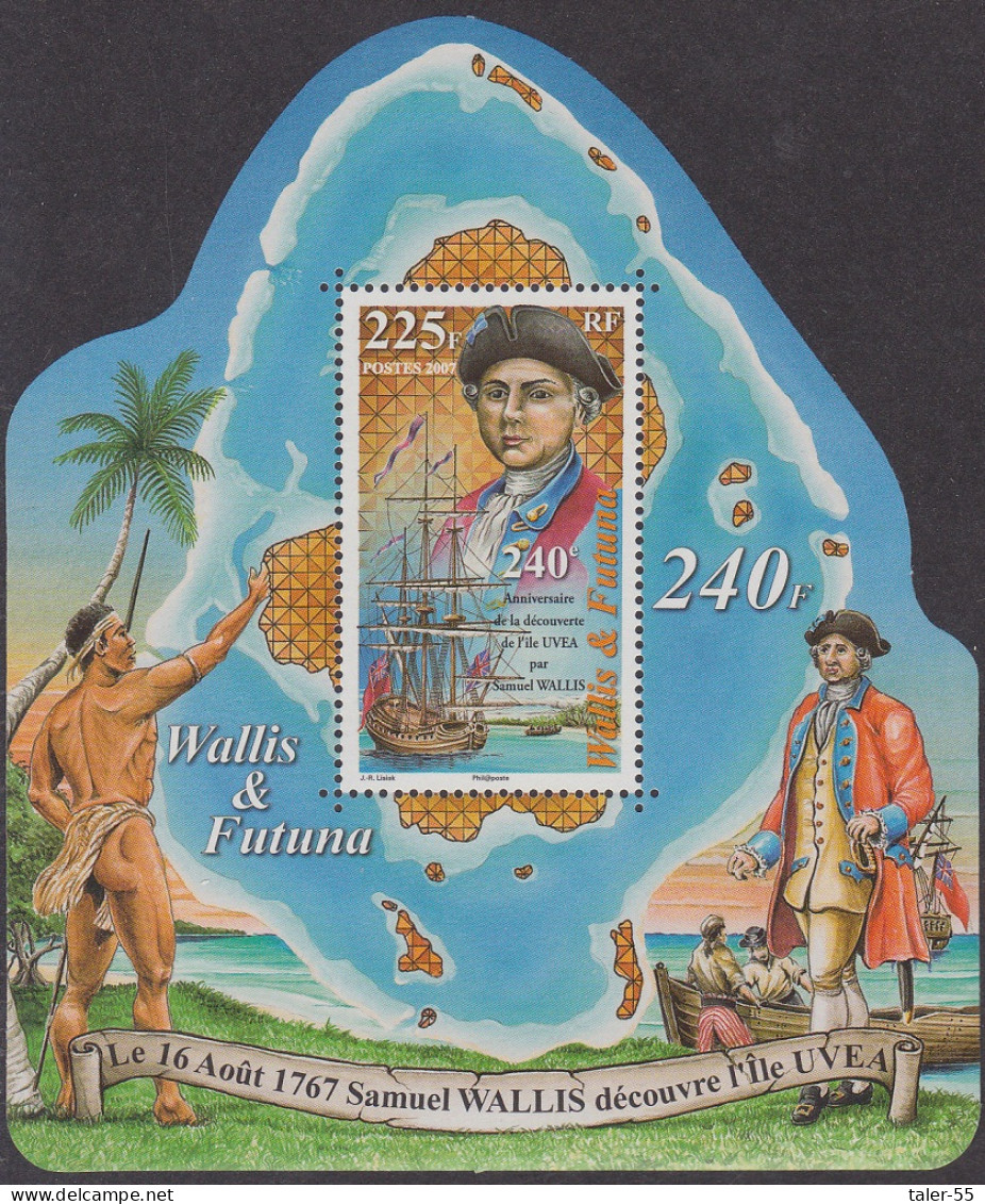 Wallis And Futuna Samuel Wallis MS 2007 MNH SG#MS922 MI#Block 21 - Unused Stamps