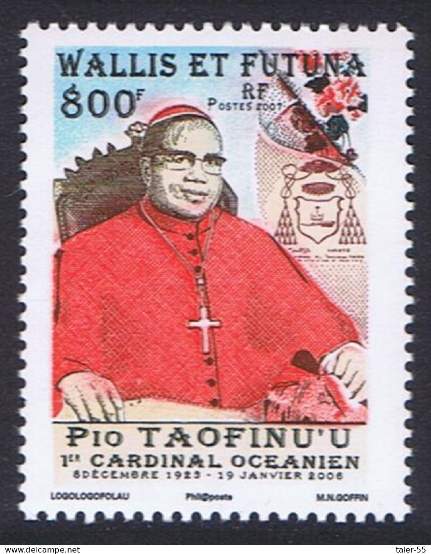 Wallis And Futuna Cardinal Pio Taofinuu 2007 MNH SG#908 - Ongebruikt