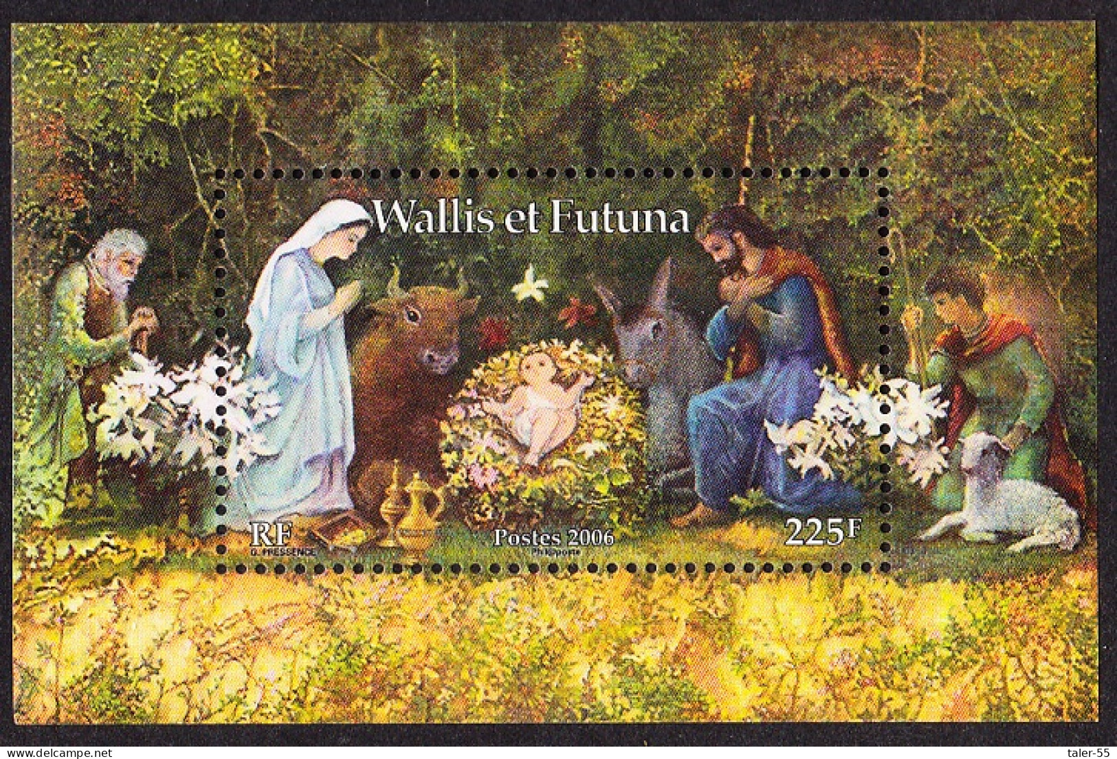 Wallis And Futuna Christmas MS 2006 MNH SG#MS907 - Neufs