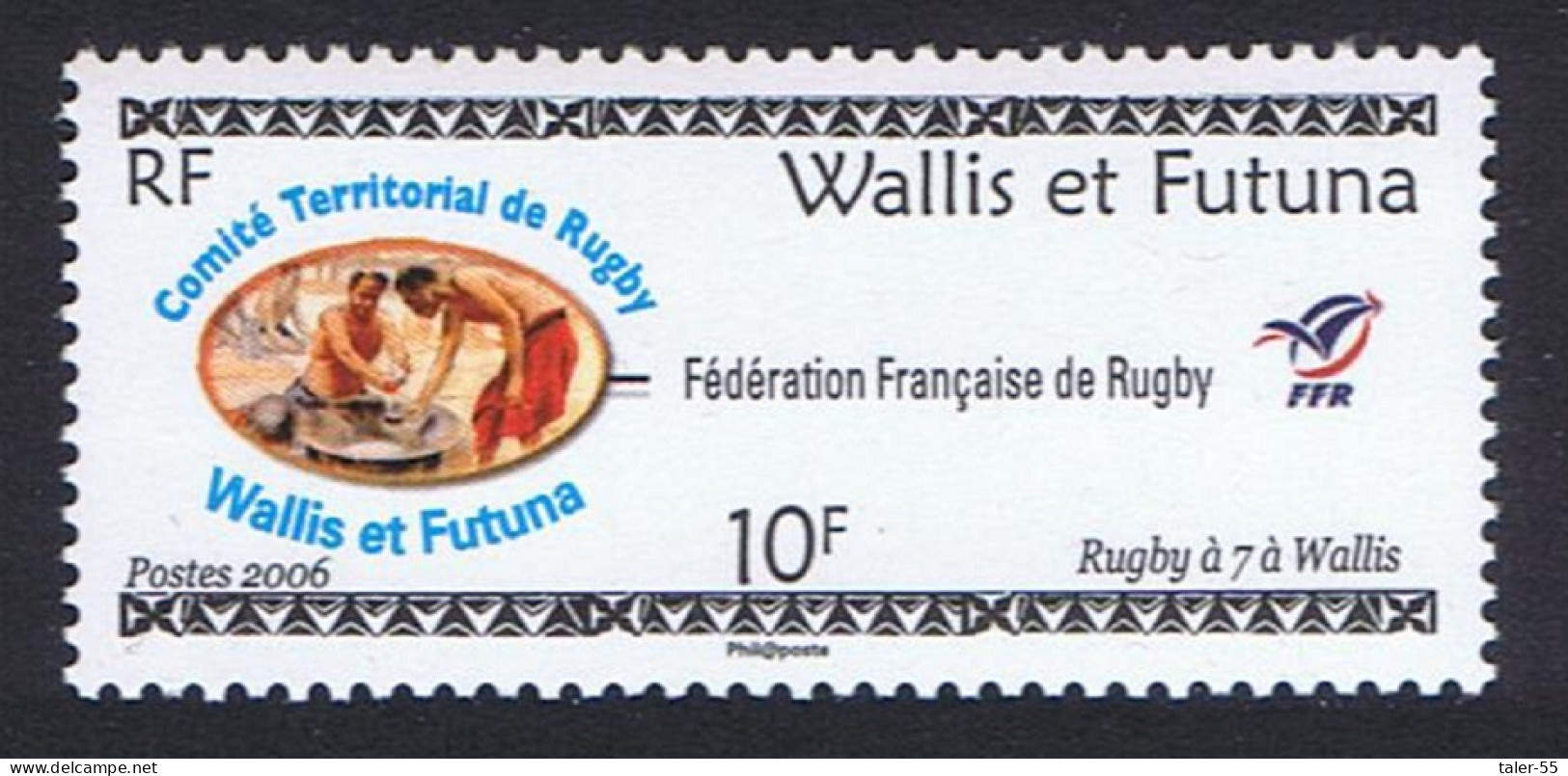 Wallis And Futuna Logo Of Rugby League 2006 MNH SG#899 - Nuevos
