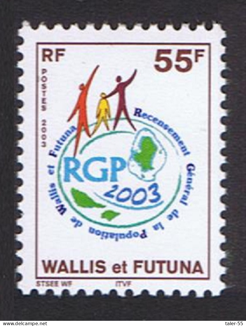 Wallis And Futuna The Census Of The Population 2003 MNH SG#831 Sc#570 - Nuevos