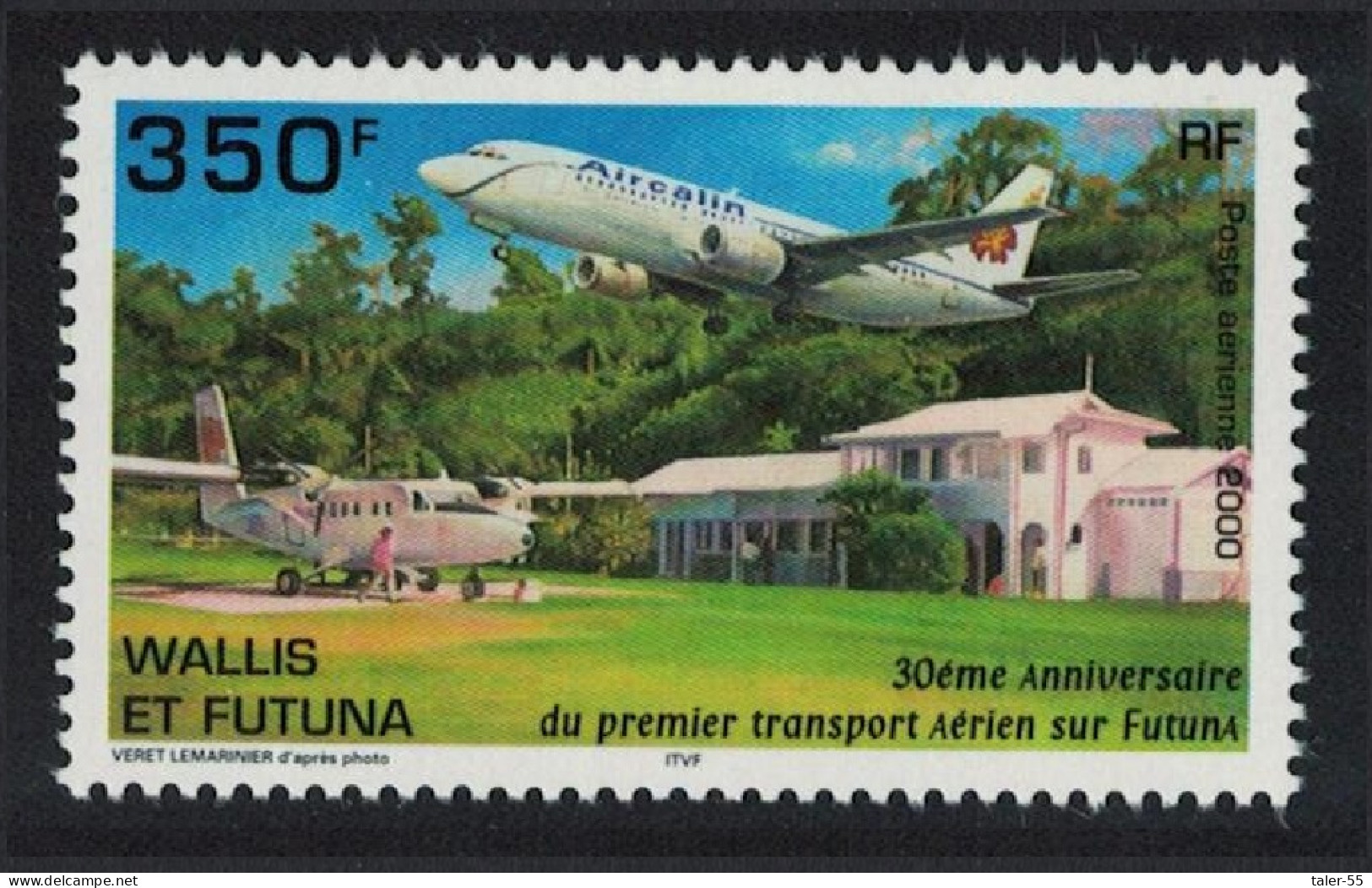 Wallis And Futuna Air Transport 2000 MNH SG#761 Sc#C215 - Unused Stamps