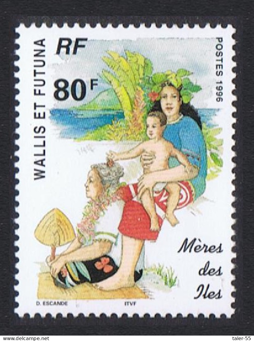 Wallis And Futuna Island Mothers 1996 MNH SG#673 Sc#476 - Ungebraucht