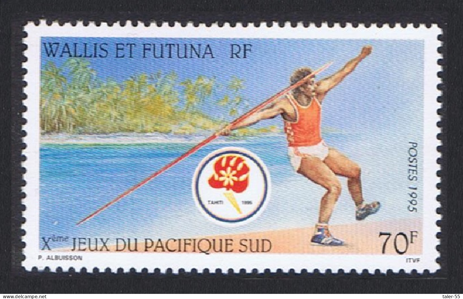 Wallis And Futuna 10th South Pacific Games 1995 MNH SG#664 Sc#470 - Nuevos