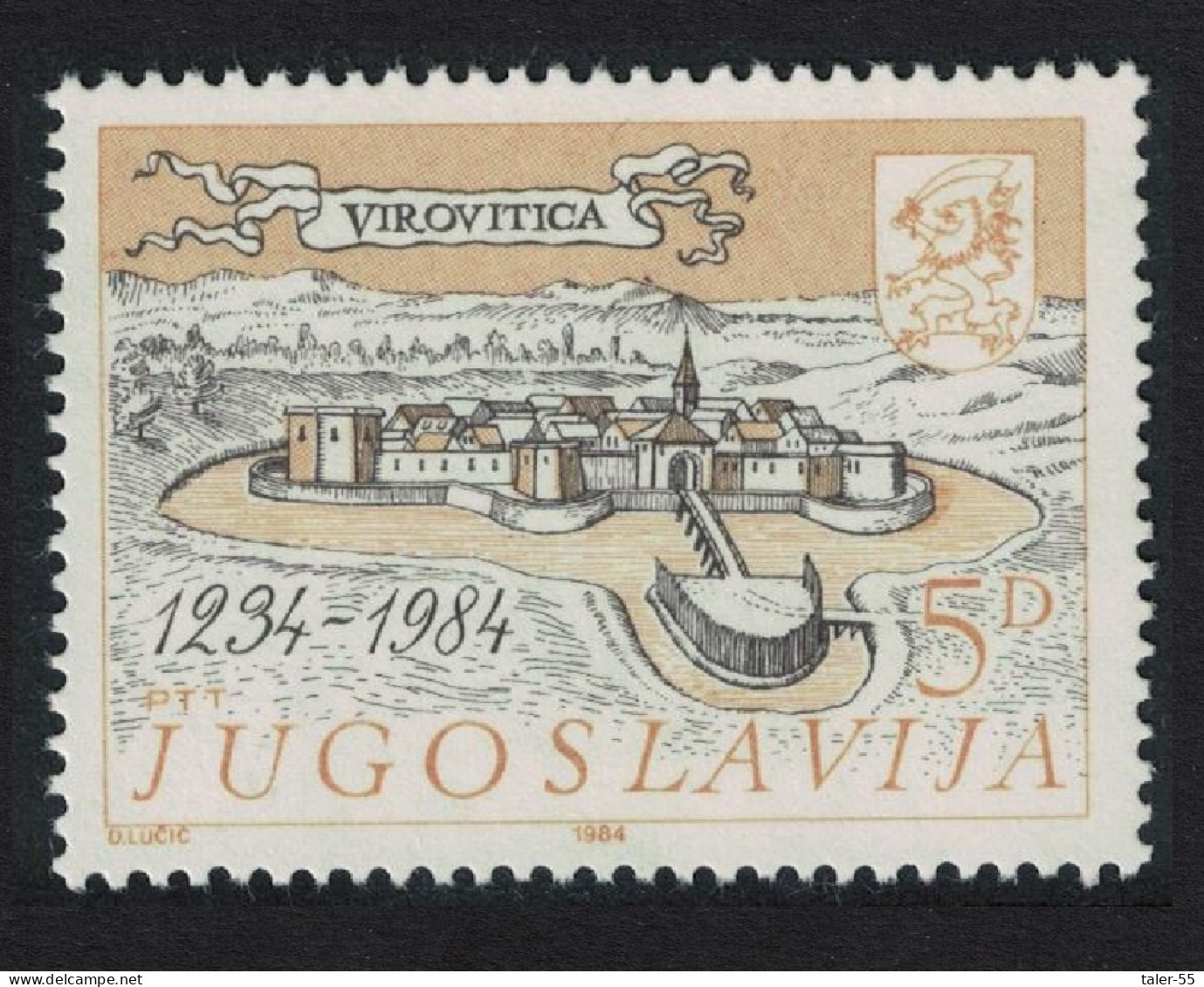 Yugoslavia 750th Anniversary Of Virovitica 1984 MNH SG#2168 - Autres & Non Classés