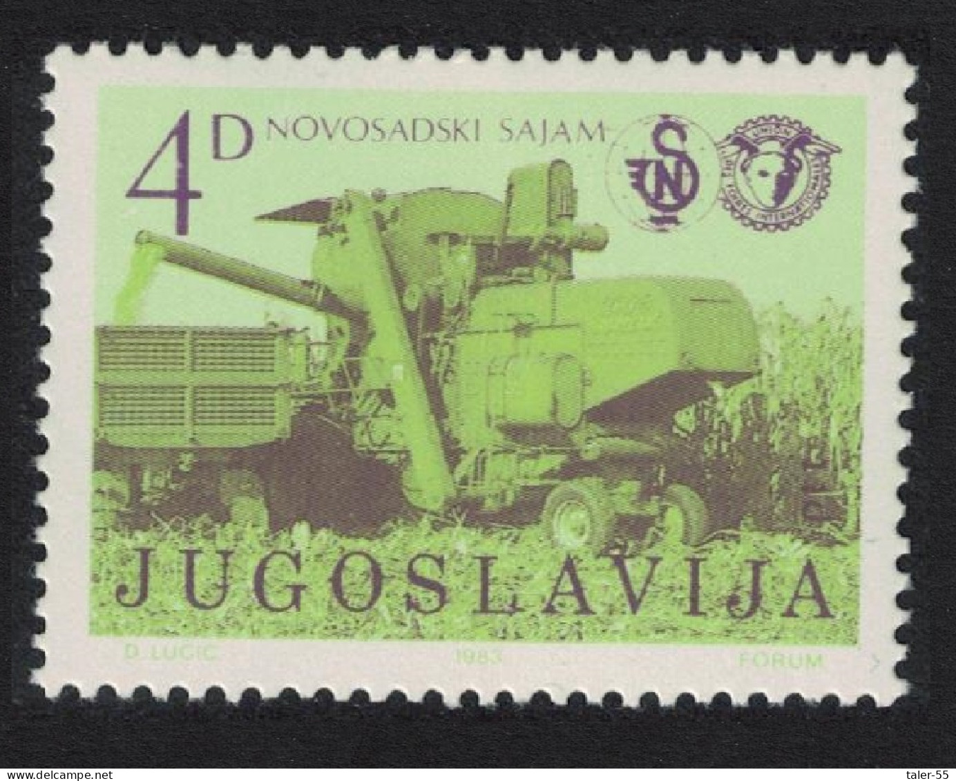 Yugoslavia 50th International Agriculture Fair Novi Sad 1983 MNH SG#2079 - Autres & Non Classés