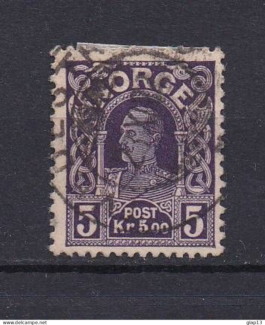 NORVEGE 1911 TIMBRE N°87 OBLITERE HAAKON VII - Used Stamps