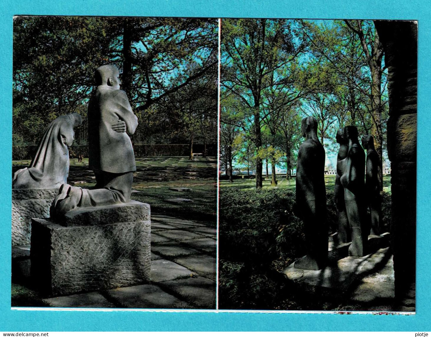 * Langemark - Vladslo (West Vlaanderen) * (Bedevaart Ijzer - P/110-20) Duits Militair Kerkhof, Cimetière, Cemetery - Langemark-Poelkapelle