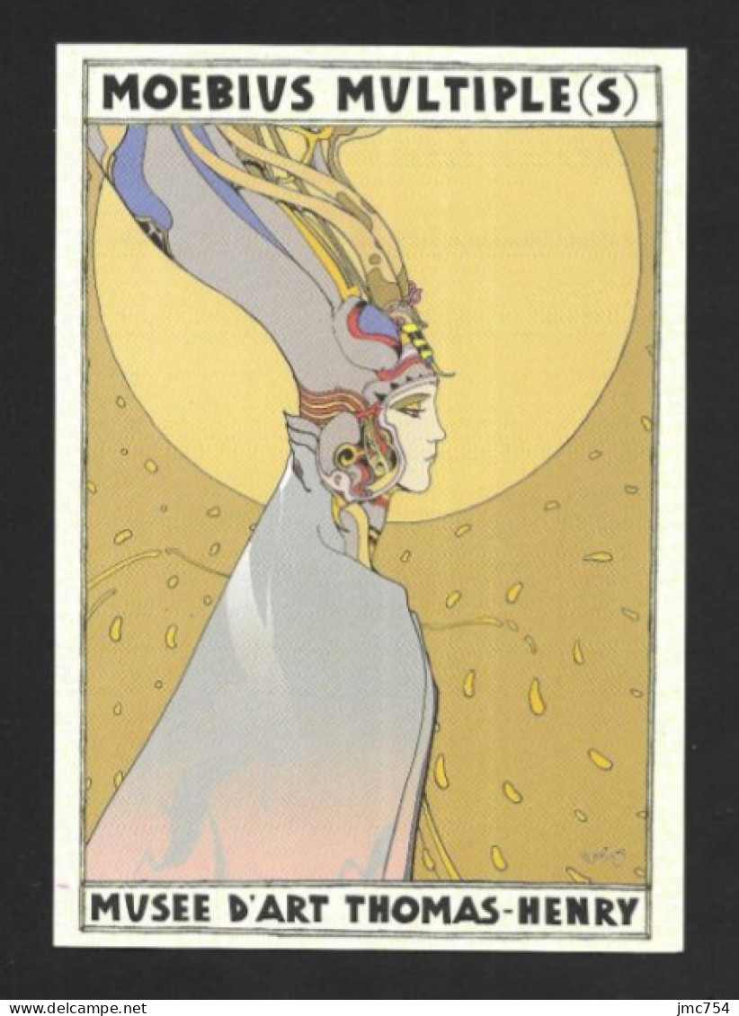 CPM.   Moebius Multiple(s) Au Musée D'art Thomas-Henry De Cherbourg.   BD.   Jean Giraud.   Postcard. - Bandes Dessinées