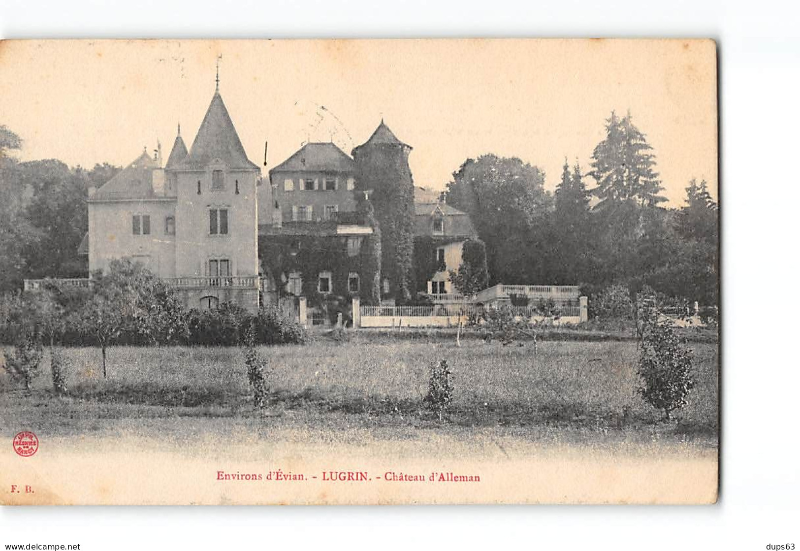 LUGRIN - Château D'Alleman - Très Bon état - Lugrin