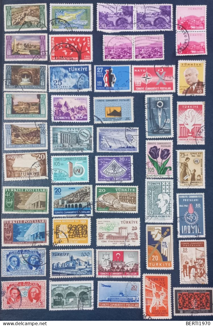 TURQUIA Lote De Sellos Usados - Used Stamps