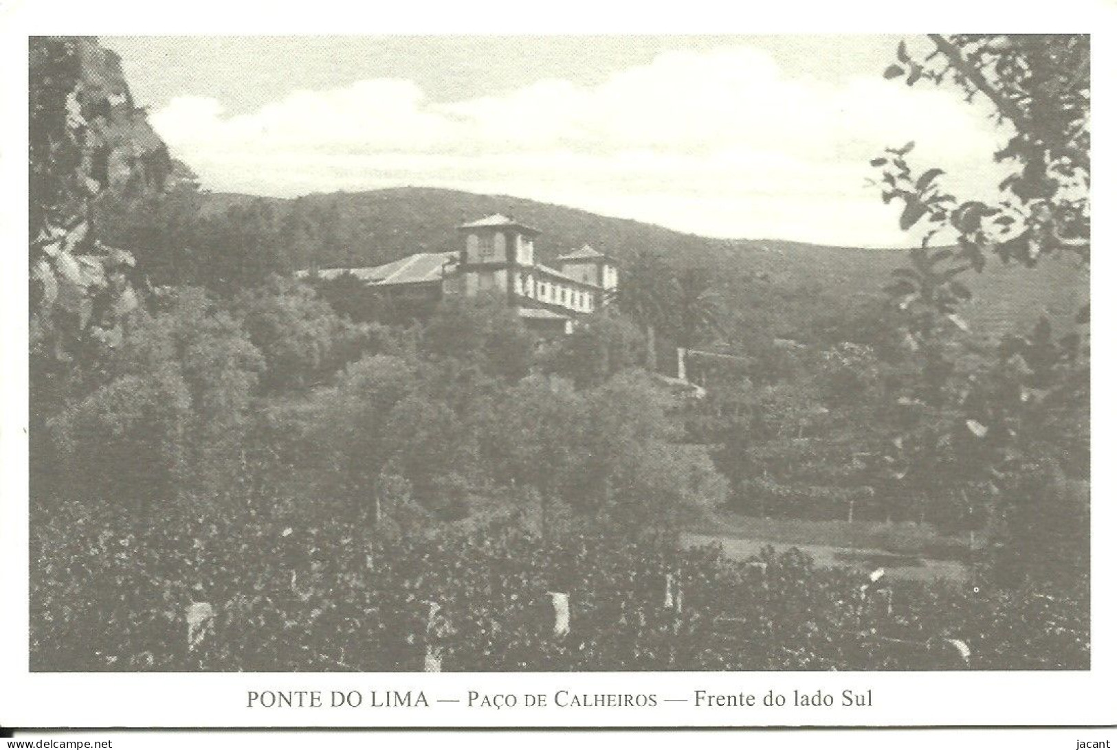 Portugal - Ponte De Lima - Paço De Calheiros - Frente Do Lado Sul - Viana Do Castelo