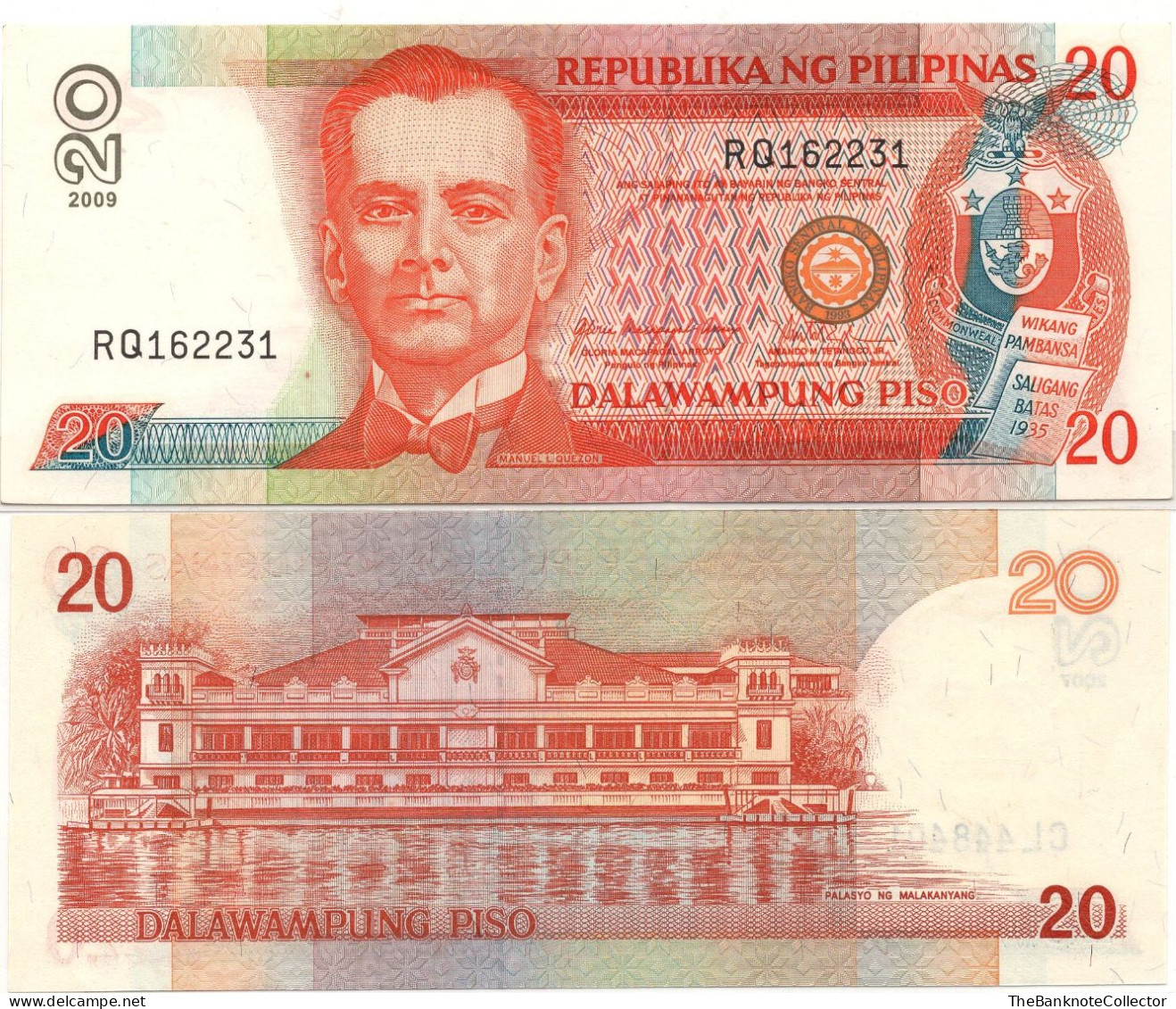 Philippines 20 Peso 2008-2010 P-192 UNC - Filippijnen