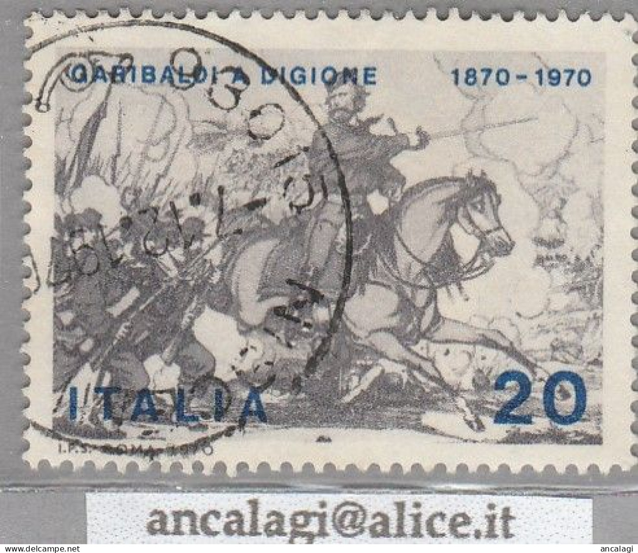 USATI ITALIA 1970 - Ref.0262 "GIUSEPPE GARIBALDI" 1 Val. - - 1961-70: Afgestempeld